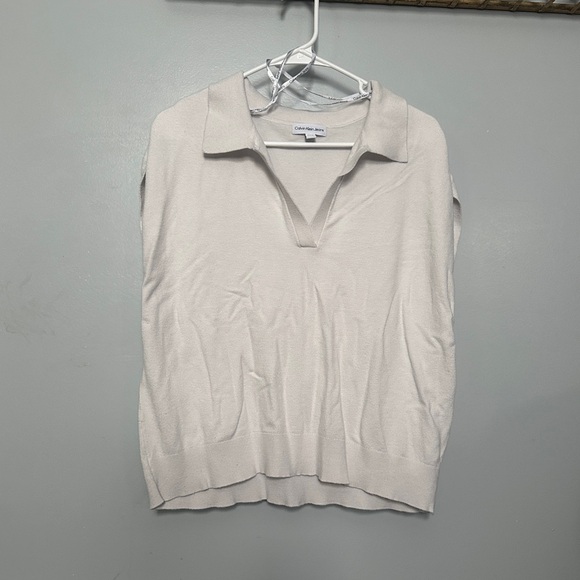 Clavin Klein White Top - Picture 1 of 4